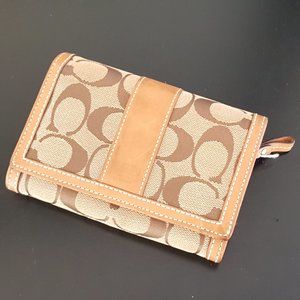 Coach signature vintage wallet